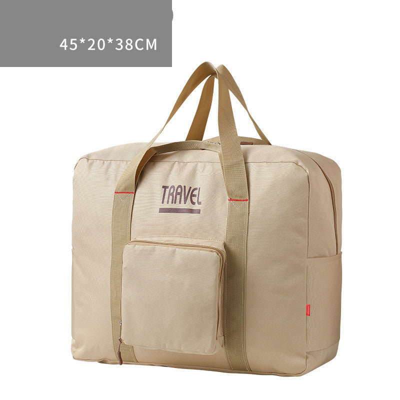 Travel Bag Luggage Storage Bag Foldable Large Capacity Men And Women Canvas Luggage Bag Trolley Bag Travel Bag Ready-To-Produce Bag - Amazhona 