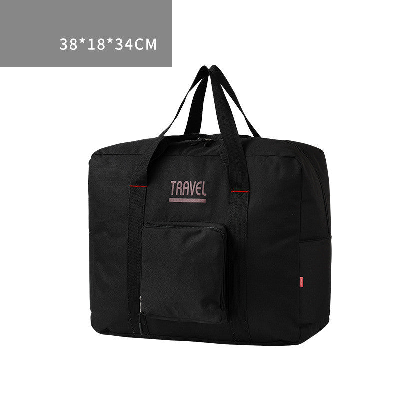 Travel Bag Luggage Storage Bag Foldable Large Capacity Men And Women Canvas Luggage Bag Trolley Bag Travel Bag Ready-To-Produce Bag - Amazhona 