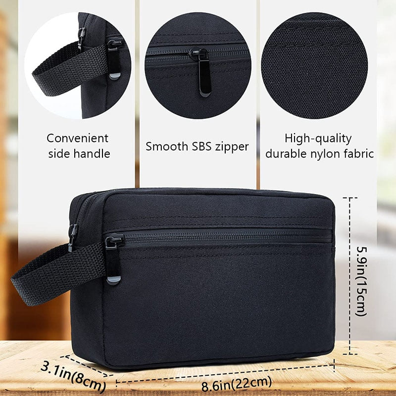 Travel Mens Toiletry Bag Women Cosmetic Necessaire Case Waterproof Ladies Makeup Bag Beauty Wash Pouch Handbag - Amazhona 