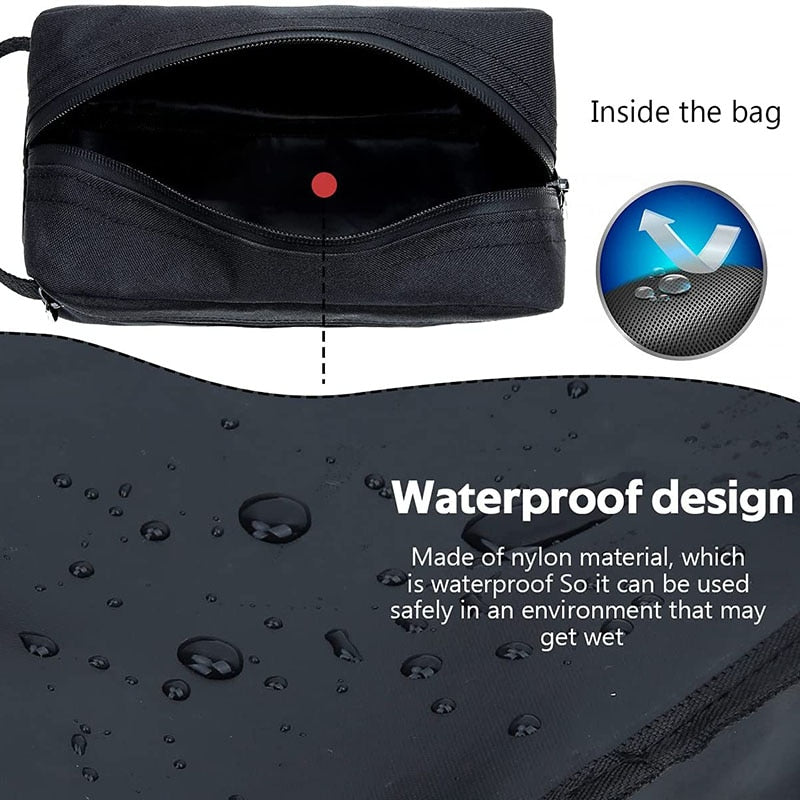 Travel Mens Toiletry Bag Women Cosmetic Necessaire Case Waterproof Ladies Makeup Bag Beauty Wash Pouch Handbag - Amazhona 