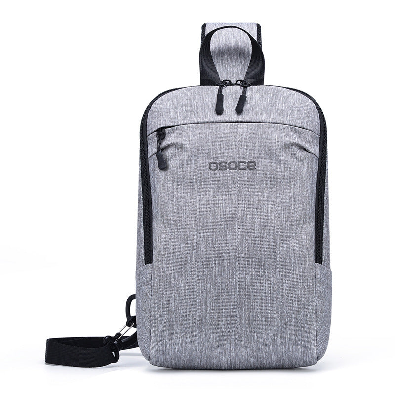 Trendy Men's Chest Bag Oxford Cloth Outdoor Casual Messenger - Amazhona 