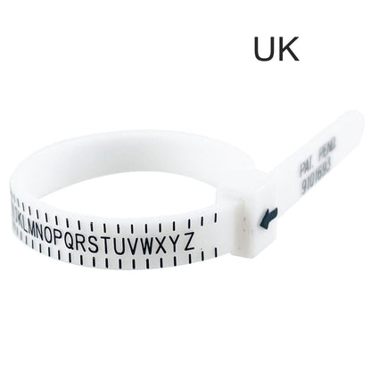 UK USA British American European Standard Measurement Belt Bracelet Rings Sizer Finger Size Screening Jewellery Tool Custom Logo - Amazhona 