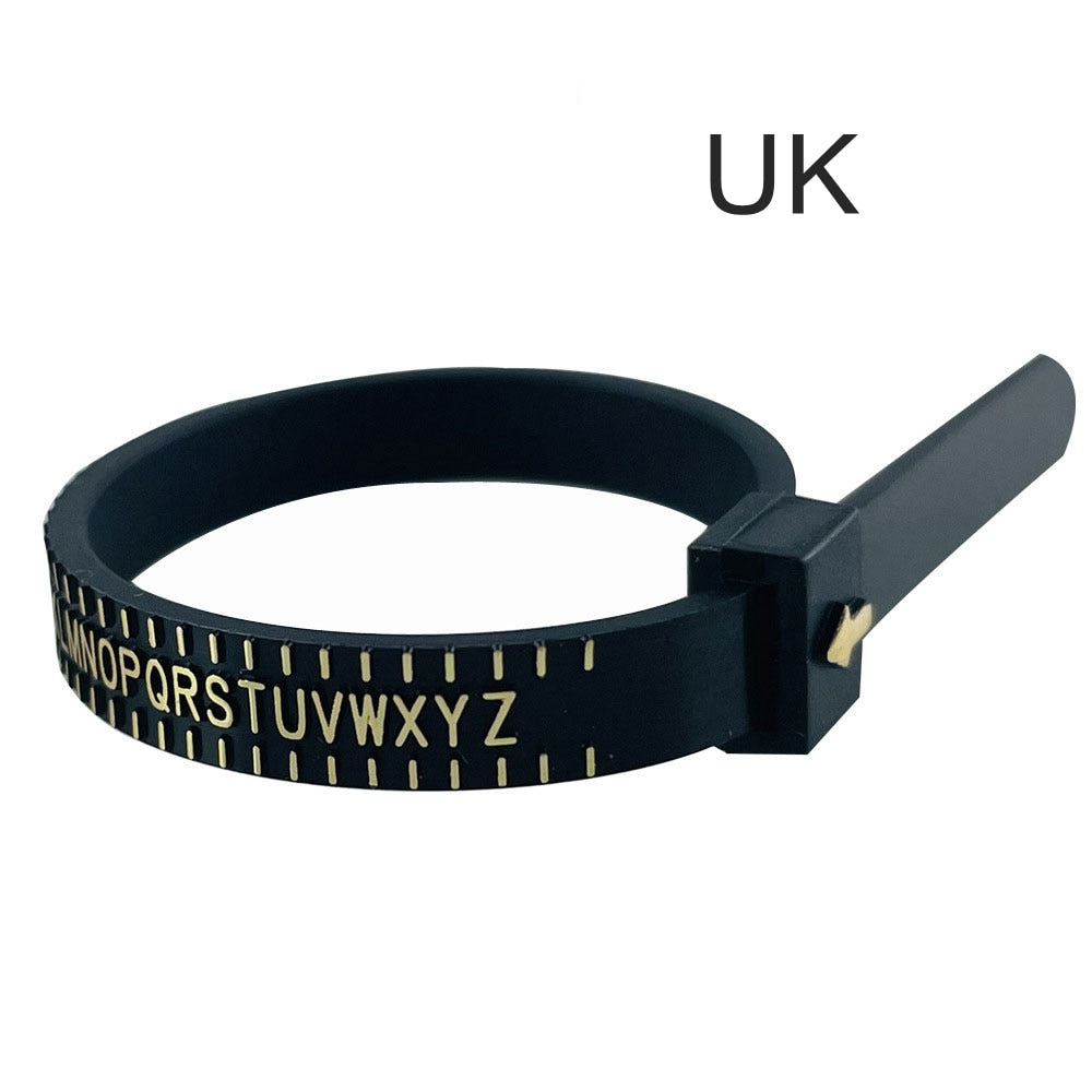 UK USA British American European Standard Measurement Belt Bracelet Rings Sizer Finger Size Screening Jewellery Tool Custom Logo - Amazhona 