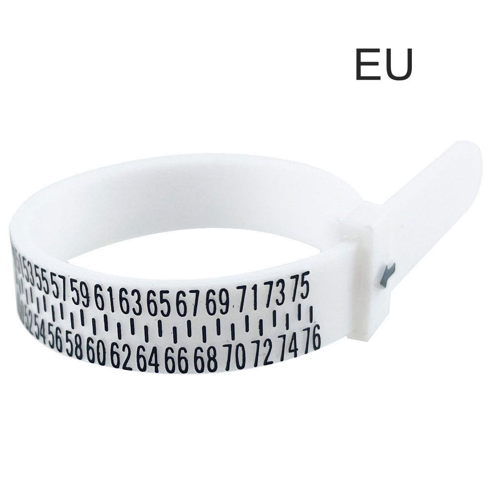 UK USA British American European Standard Measurement Belt Bracelet Rings Sizer Finger Size Screening Jewellery Tool Custom Logo - Amazhona 