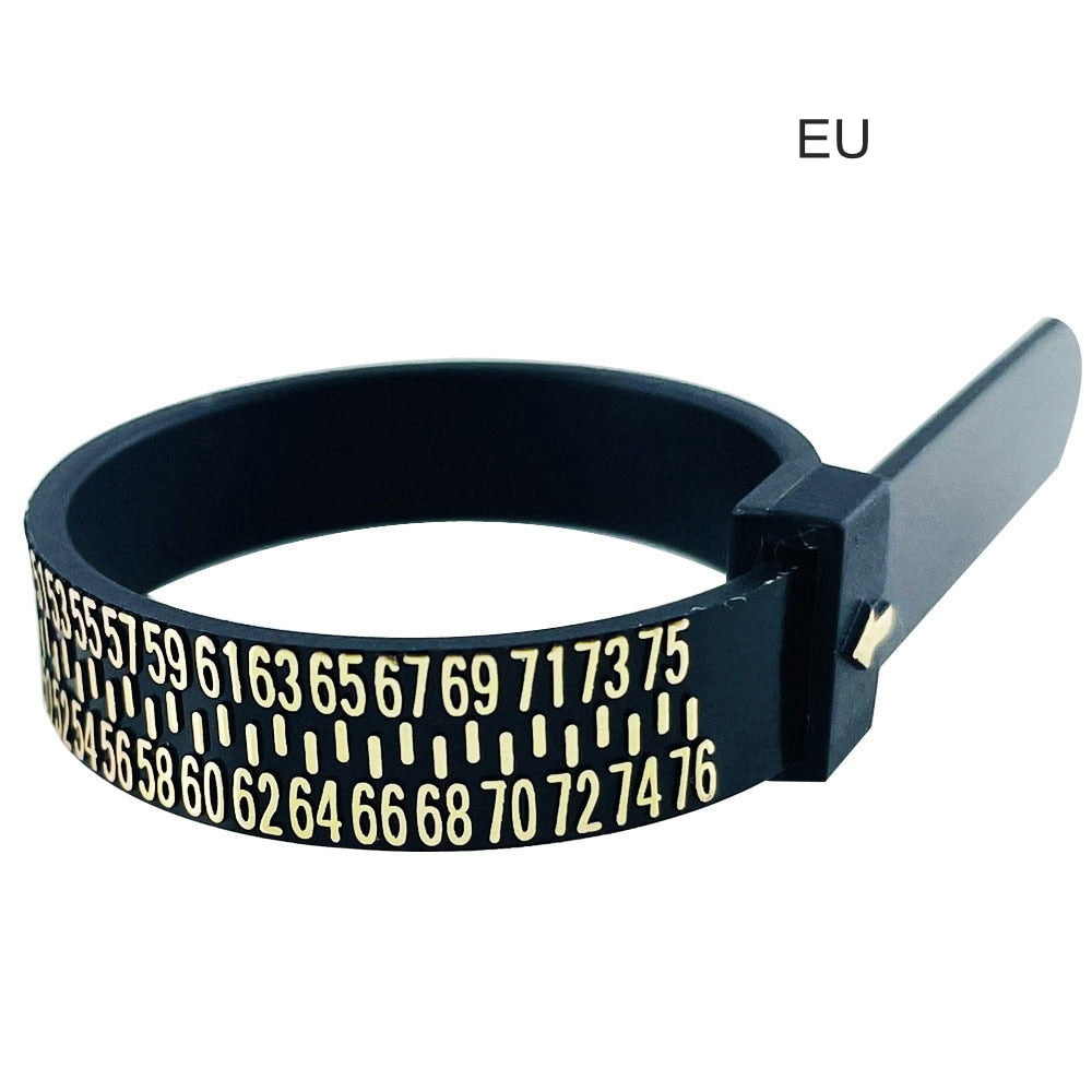 UK USA British American European Standard Measurement Belt Bracelet Rings Sizer Finger Size Screening Jewellery Tool Custom Logo - Amazhona 