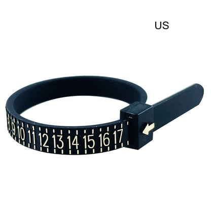 UK USA British American European Standard Measurement Belt Bracelet Rings Sizer Finger Size Screening Jewellery Tool Custom Logo - Amazhona 