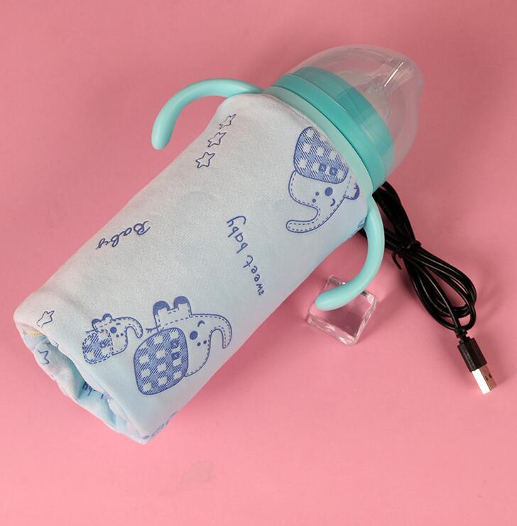 USB Baby Bottle Warmer Heated Cover - Amazhona 