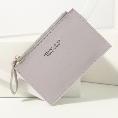 Unistybag Wallets for Women Luxury Designer Wallet Fashion Purses Solid Cute Small Wallet PU Girl Clutch Purse - Amazhona 