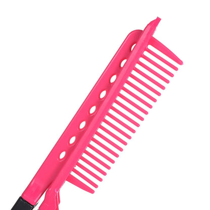 V-shaped clip messy hair comb - Amazhona 