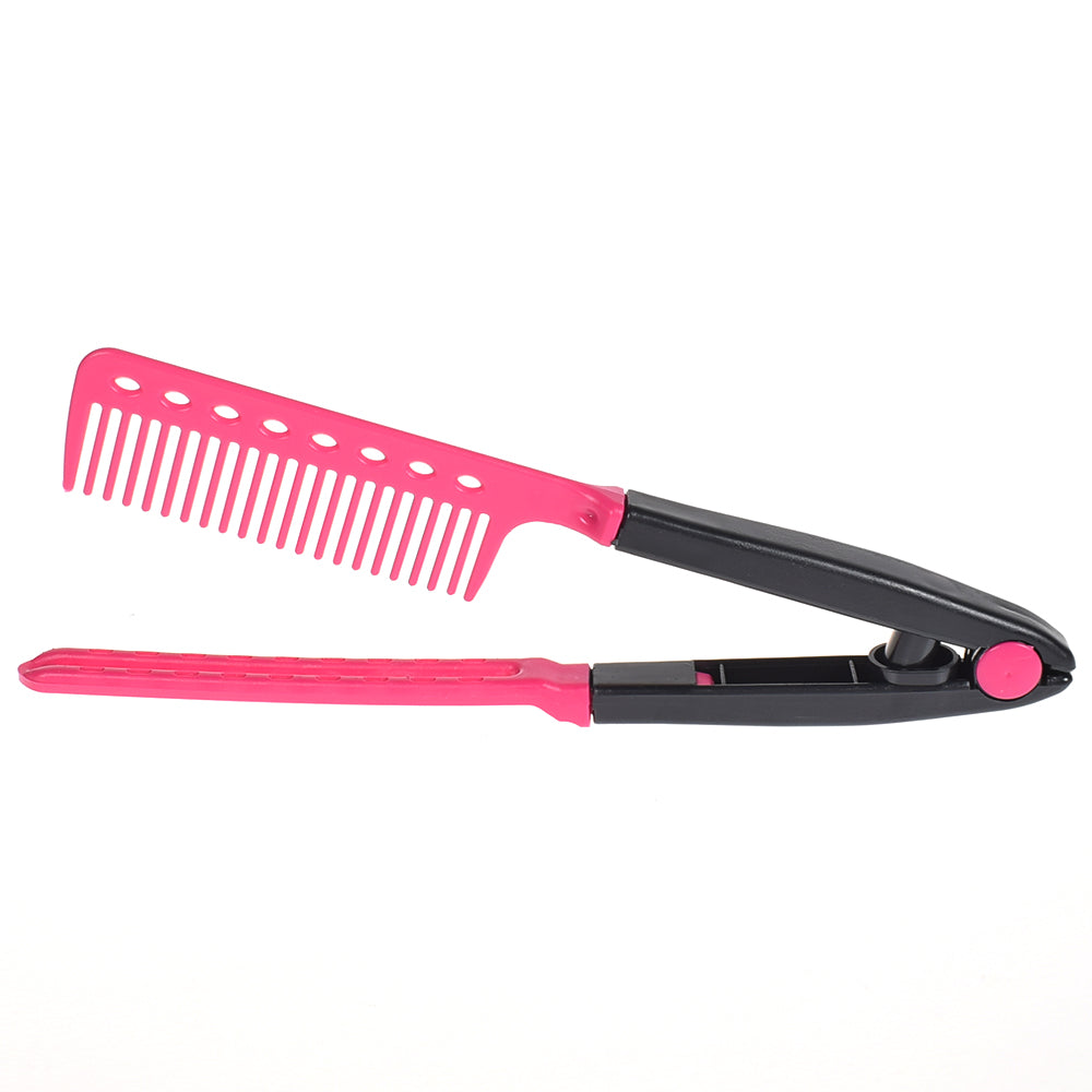 V-shaped clip messy hair comb - Amazhona 