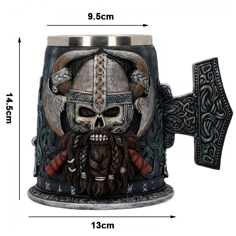 Viking Pirate Beer Mug - Amazhona 