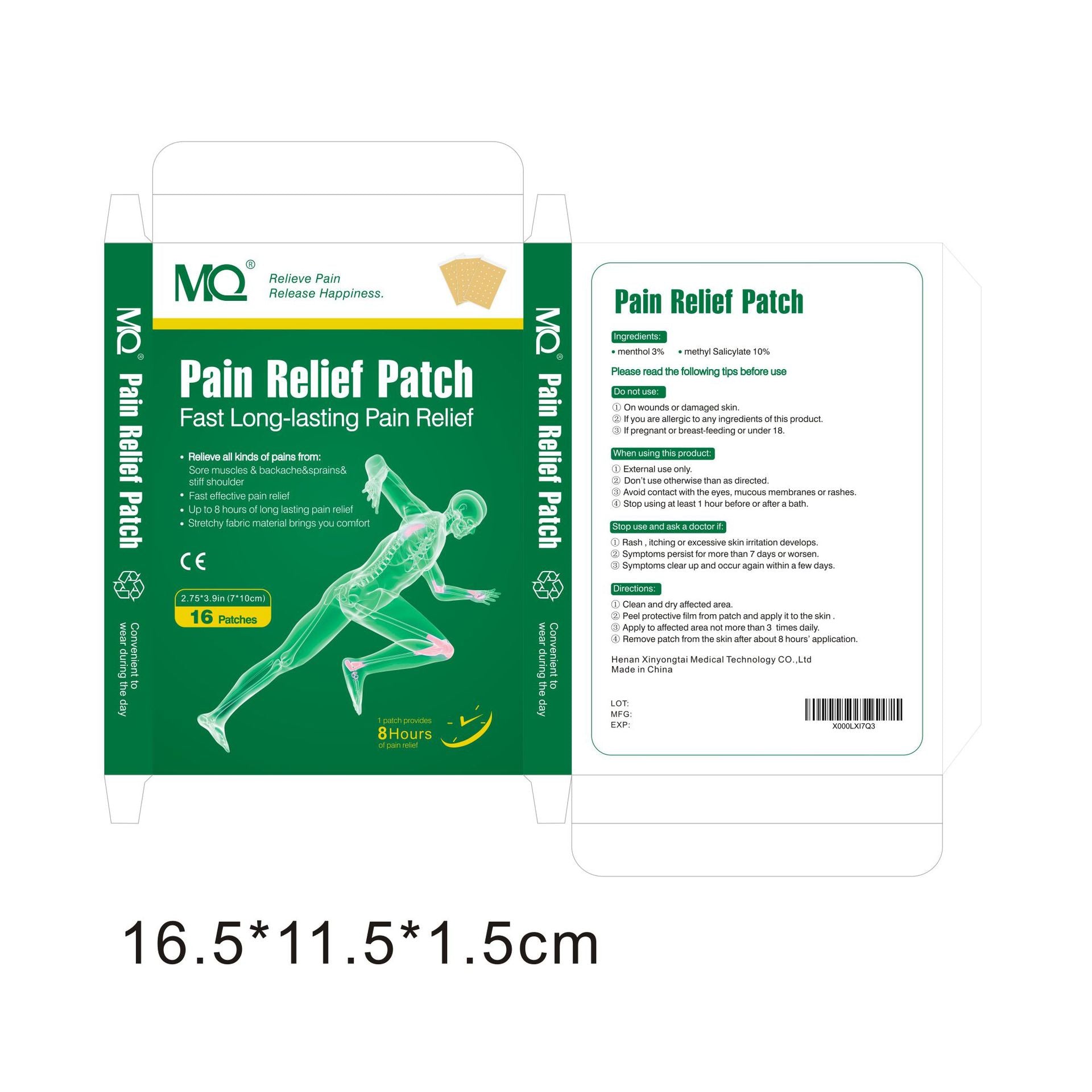 Waist And Leg Pain Non-Woven Plaster - Amazhona 