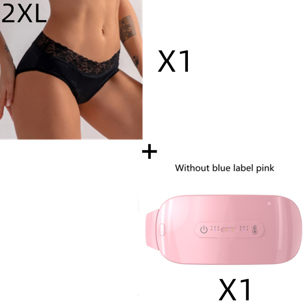 Warm  Belt Electric Heating Belt Waist Protection Relieve Menstrual Pain - Amazhona 