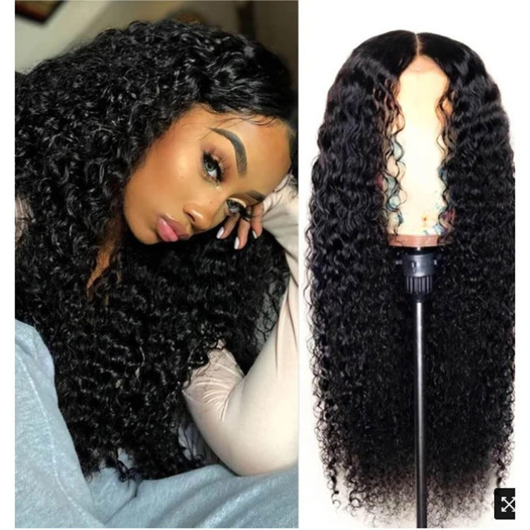 Wave high temperature silk African wig - Amazhona 