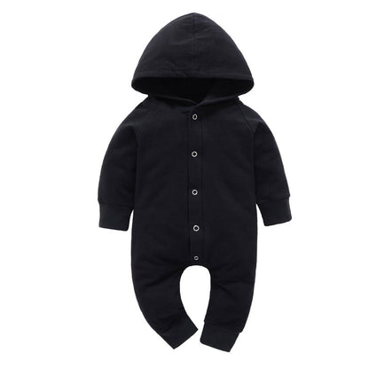 Winter Hooded Baby Romper - Amazhona 