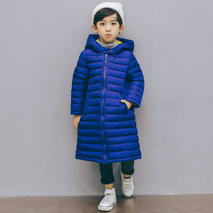 Winter Warm Children Cotton Clothing Mid Length - Amazhona 