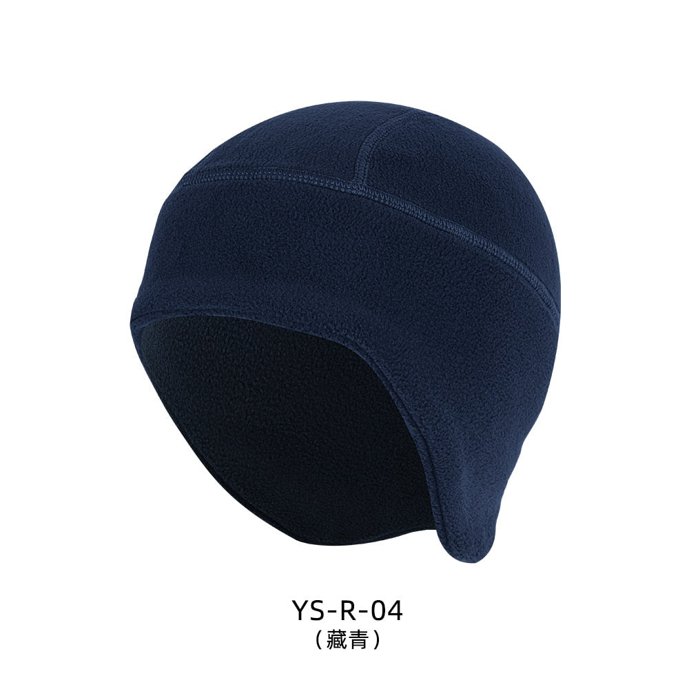 Winter Warm Outdoor Ear Protection Fleece Sports Hat Bike Cycling Cap Running Jogging Skiing Hair Band Earmuffs Men Women Hats - Amazhona 