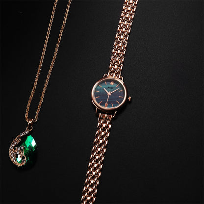 Women Watches New NAIDU Rose gold Silver Ladies Bracelet Watch womens quartz dress wristwatch feminino reloj mujer kol saati - Amazhona 