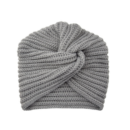 Women's Knitted Turban Hat Bohemia Cashmere Cross Wrap Head Lndian  Wool   Bonnet Turbante Cap - Amazhona 