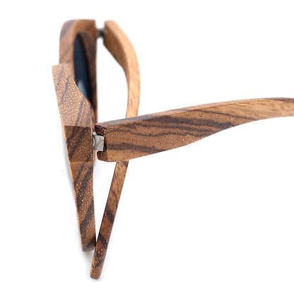 Wooden eco-friendly men's sunglasses - Amazhona 