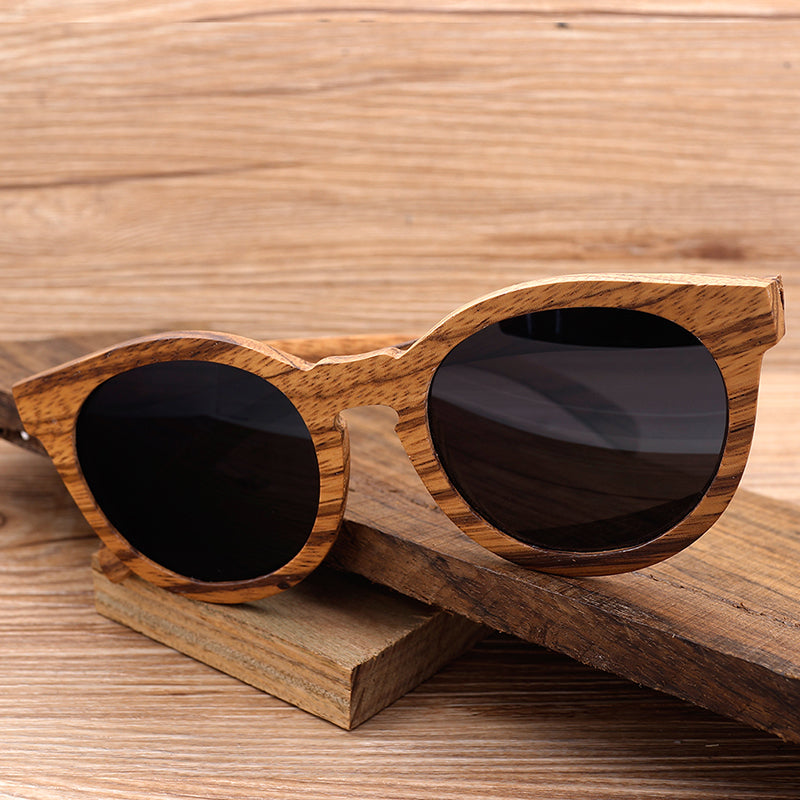 Wooden eco-friendly men's sunglasses - Amazhona 