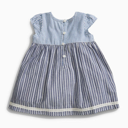 Woven sleeveless girls dress - Amazhona 