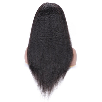 Yaki 13x4 Lace Frontal Wig Kinky Straight - Amazhona 