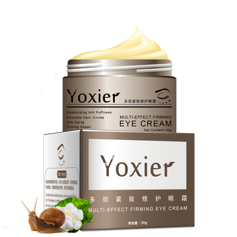 Yoxier Snail Eye Cream Peptide Collagen Dark Circles Korea Cosmetics Patch For Eye - Amazhona 