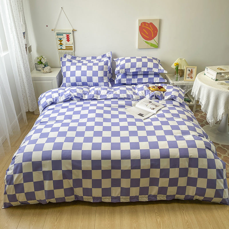 Aloe Cotton Printing Four-piece Multi-specification Bedding - Amazhona 