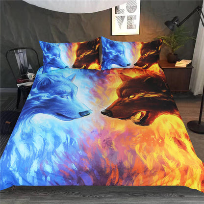 Custom Digital Printing Amazon Ebay Cross-border Bedding Kit - Amazhona 