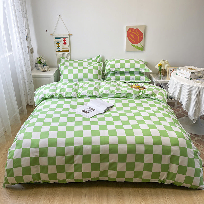 Aloe Cotton Printing Four-piece Multi-specification Bedding - Amazhona 