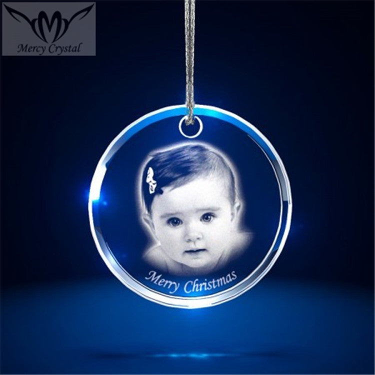 crystal  photo custom  laser engraving crystal sphere - Amazhona 