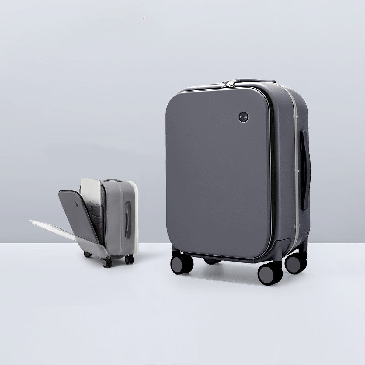 Front Opening Boarding 20 Suitcase Aluminum Frame - Amazhona 