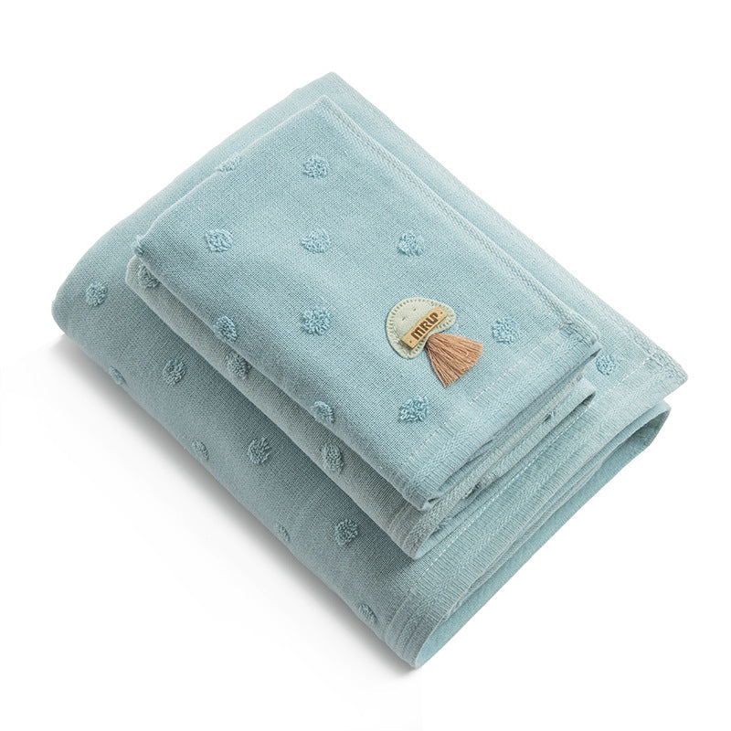 Home Daily Use Cotton Towel Square Gift Set - Amazhona 