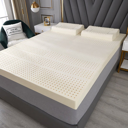 natural latex mattresses aesthetic summerfloor portable mattress folding doublecama de casal box e colchaofurniture bedroom - Amazhona 