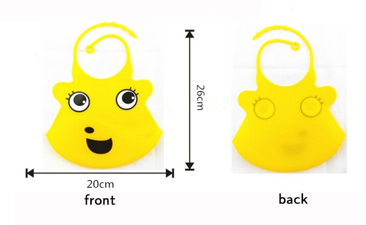 new design Baby bibs waterproof silicone feeding baby saliva towel wholesale newborn cartoon waterproof aprons Baby Bibs - Amazhona 