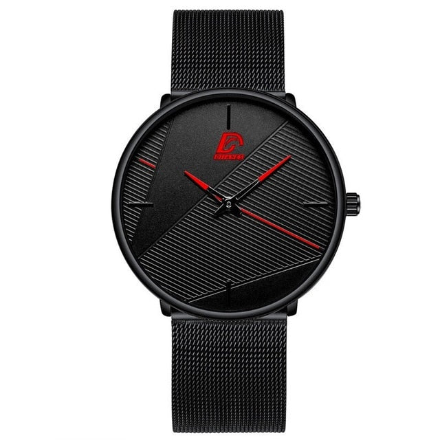 reloj hombre Watches Mens 2022 Minimalist Men's Fashion Ultra-thin Watch Simple Men Business Quartz Wristwatch relogio masculino - Amazhona 