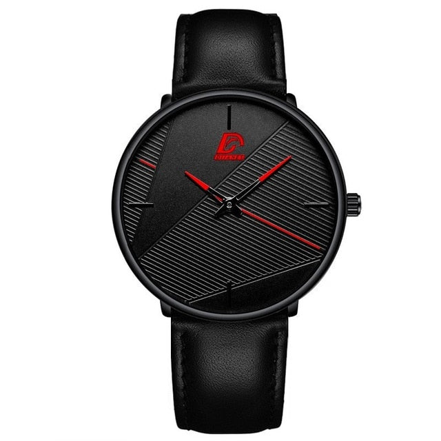 reloj hombre Watches Mens 2022 Minimalist Men's Fashion Ultra-thin Watch Simple Men Business Quartz Wristwatch relogio masculino - Amazhona 