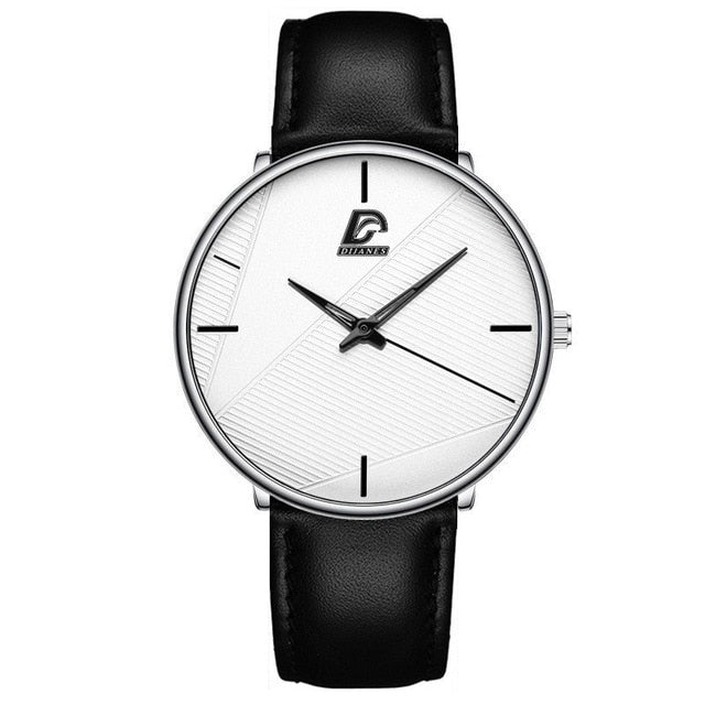 reloj hombre Watches Mens 2022 Minimalist Men's Fashion Ultra-thin Watch Simple Men Business Quartz Wristwatch relogio masculino - Amazhona 