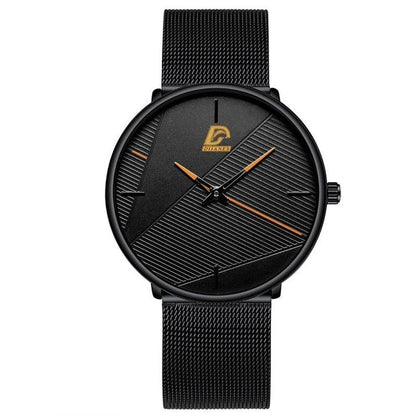 reloj hombre Watches Mens 2022 Minimalist Men's Fashion Ultra-thin Watch Simple Men Business Quartz Wristwatch relogio masculino - Amazhona 